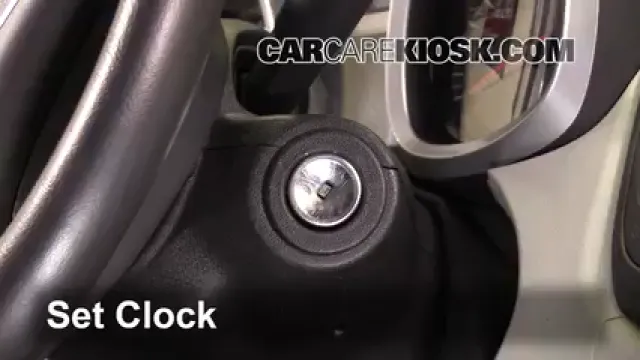 2016 Chevrolet Equinox LT 2.4L 4 Cyl. Reloj Fijar hora de reloj